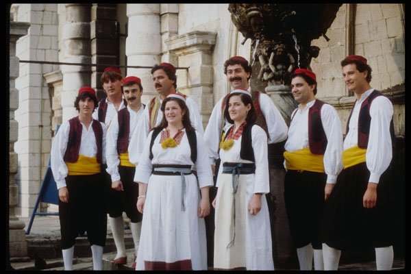 239083 Folk Dancers, Dubrovnik A4 Photo Print