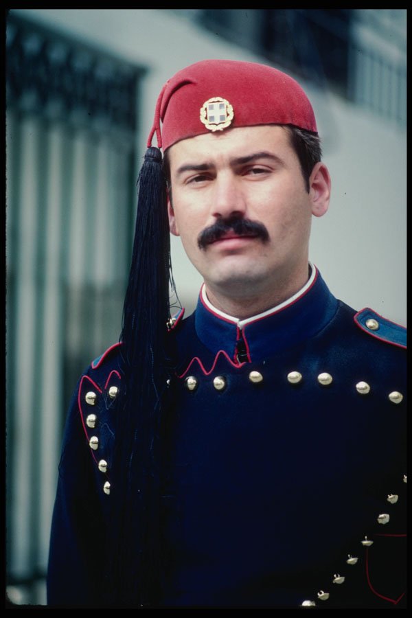 239085 Palace Guard, Athens A4 Photo Print