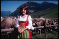 239092 Farm Girl, Liechtenstein A4 Photo Print