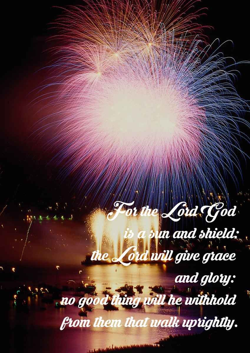 For the LORD will not cast off his people neither will he forsake his inheritance A4 photo print 