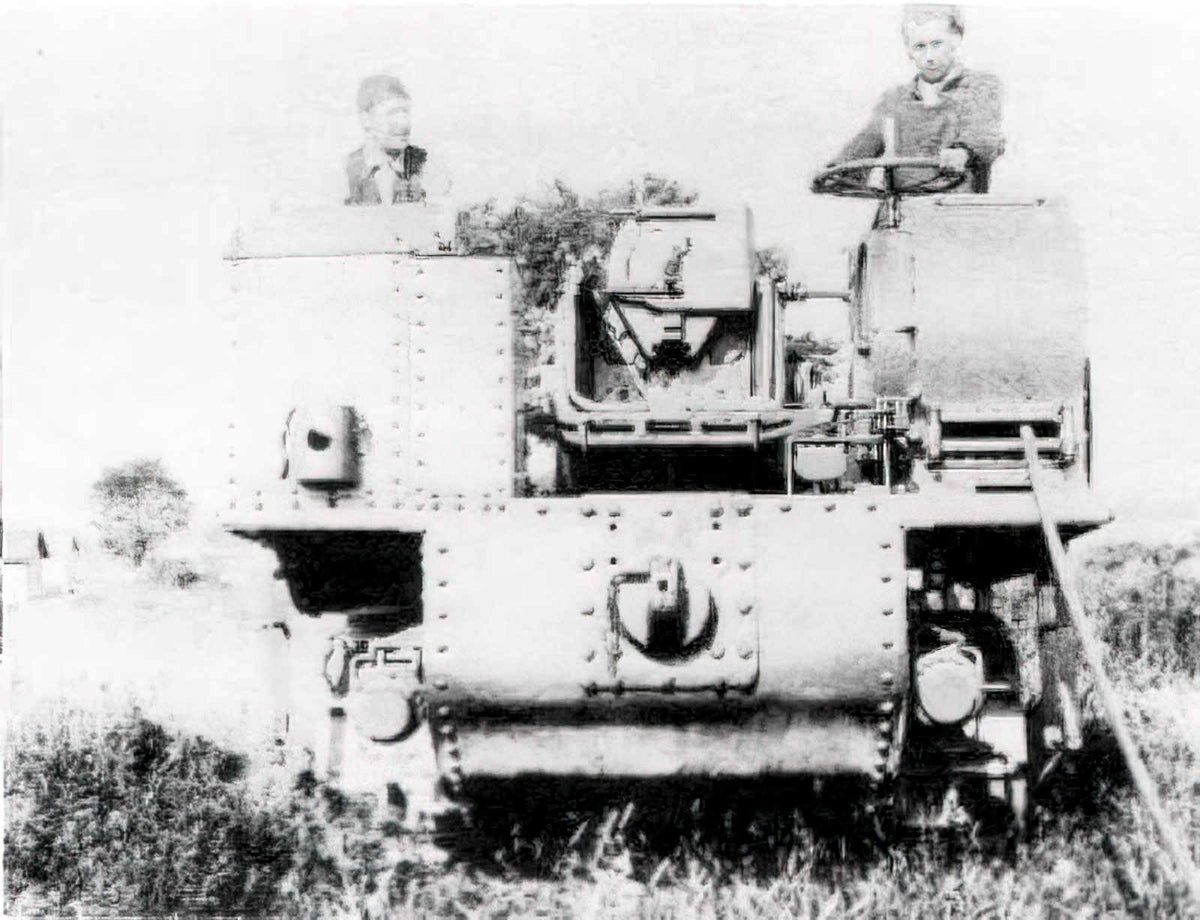 240mm Caterpillar Mark Iv 2 (2) Military A4 Photo Print