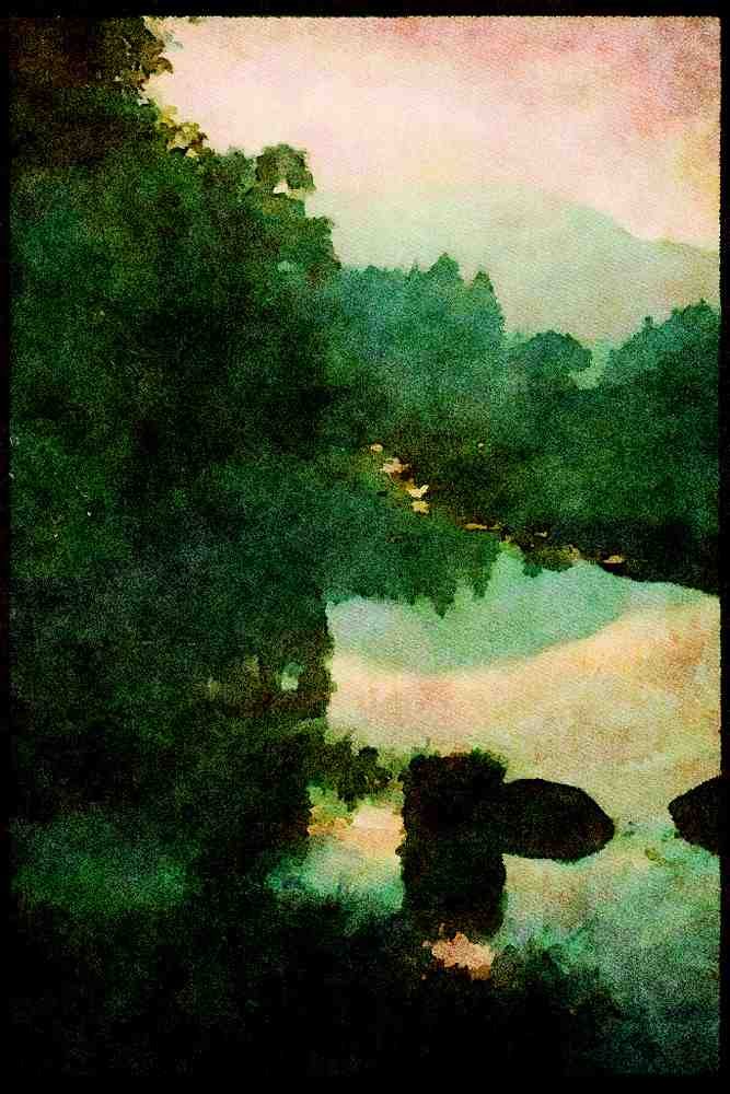 241002 Little Langdale, Lake District, England A4 Limited Edition Watercolour Print