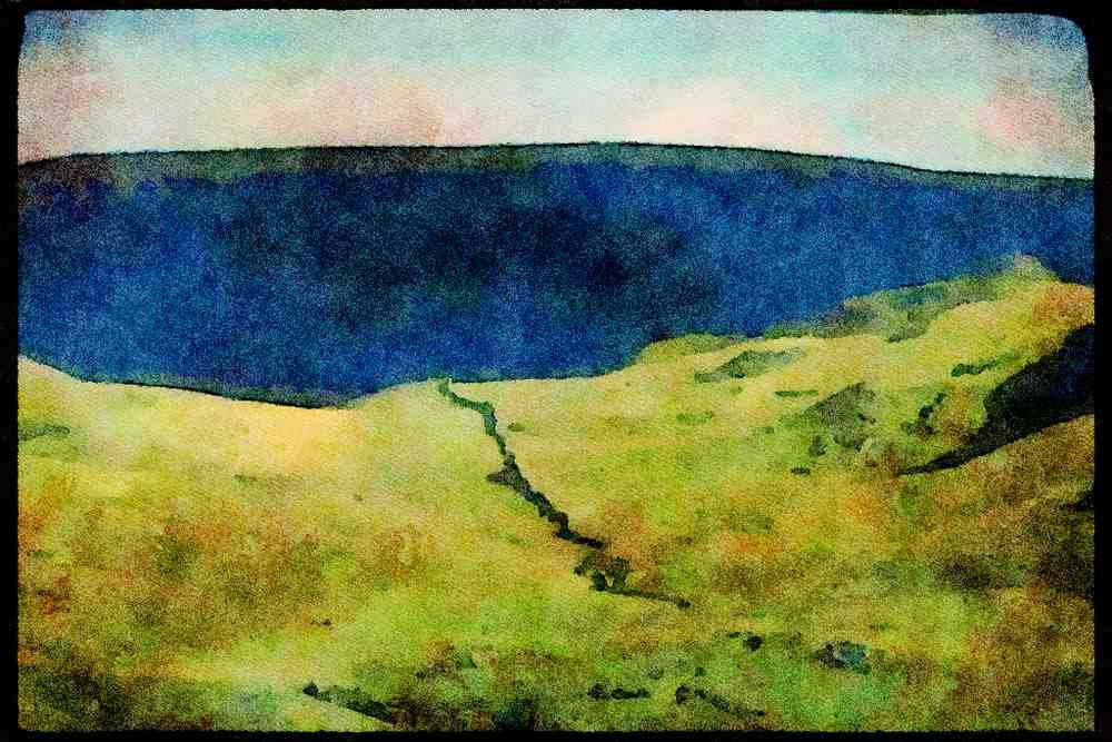 241005 High Street Martindale Common, Lake District, England A4 Limited Edition Watercolour Print