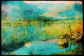 241012 Little Langdale Tarn, Lake District A4 Limited Edition Watercolour Print