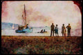241029 Ravenglas, Lake District, England A4 Limited Edition Watercolour Print
