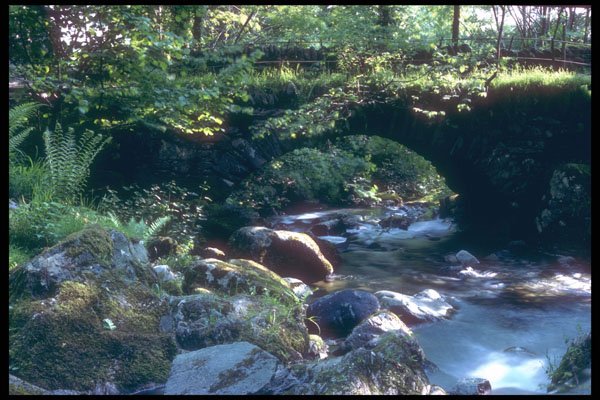 241042 Low Sweden Bridge, Lake District, England A4 Photo Print