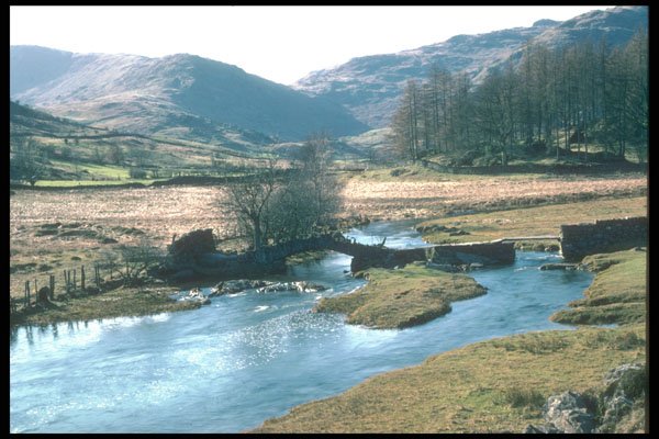 241048 Slaters Bridge, Little Langdale, Lake District, England A4 Photo Print