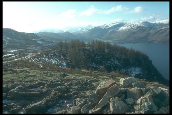 241050 Panarama Derwentwater, Lake District, England A4 Photo Print