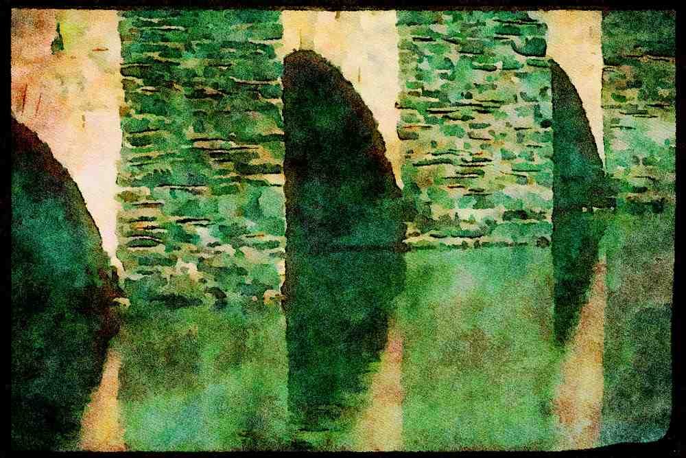 241074 Newby Bridge Windermere, Lake District, England A4 Limited Edition Watercolour Print
