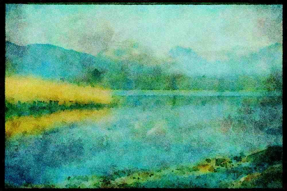 241075 Elterwater, Lake District, England A4 Limited Edition Watercolour Print