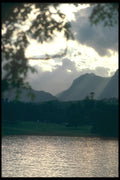 241078 The Langdale Pikes From Windermere, Lake District A4 Photo Print