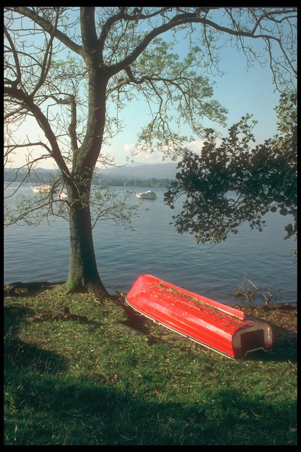 241081 Waterhead Ambleside, Lake District, England A4 Photo Print