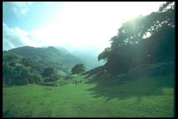 241090 Little Langdale, Lake District, England A4 Photo Print