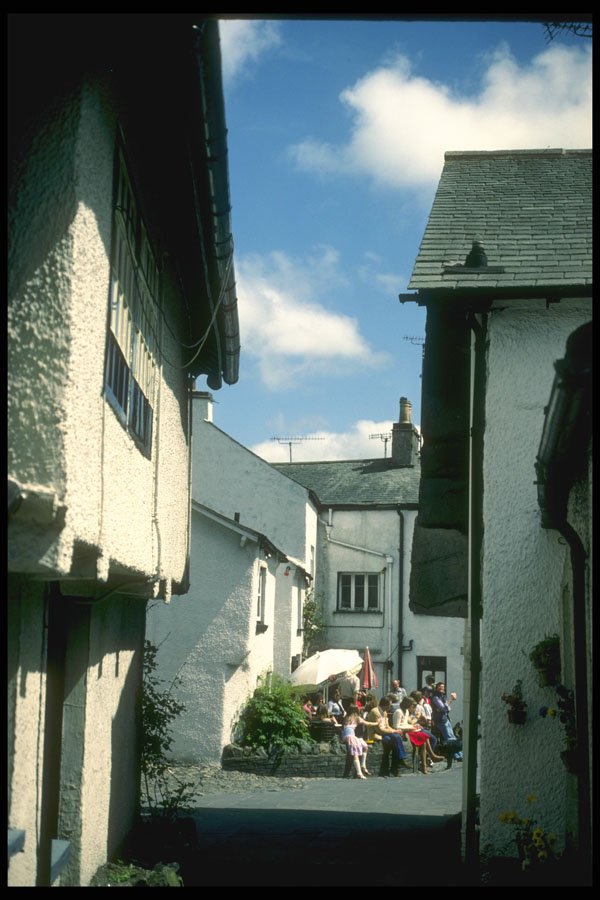 241092 Hawkeshead, Lake District, England A4 Photo Print