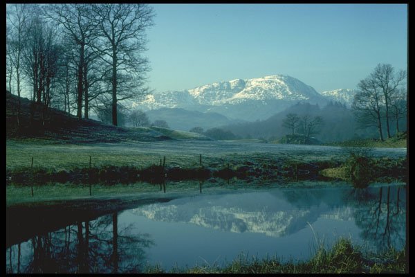 241096 The Old Man Loniston, Lake District, England A4 Photo Print