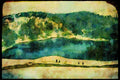 241098 Tarn Hows, Lake District, England A4 Limited Edition Watercolour Print