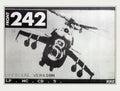 242 Helicopter Eight Vintage Retro Advert Poster A4 Photo Print