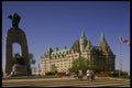 242000 National War Memorial And Chateau Laurier A4 Photo Print