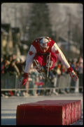 242004 Barrel Jumping At The Ottawa Canal During Winterlude A4 Photo Print