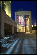 242014 Night Entrance To C.M.C.P. A4 Photo Print