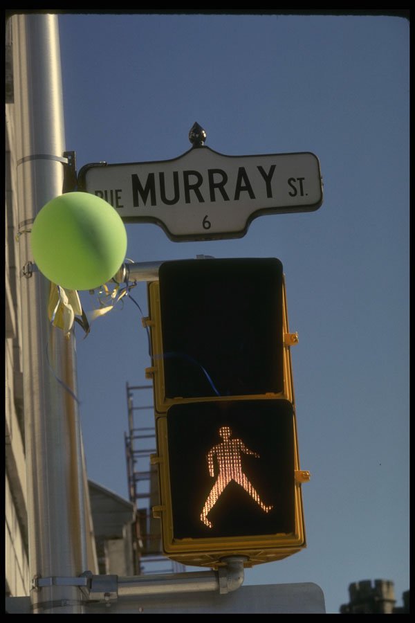 242032 Old Street Sign On Byward Market A4 Photo Print