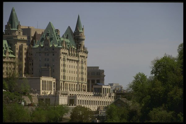 242044 C.M.C.P. And Chateau Laurier From Hull, Quebec A4 Photo Print