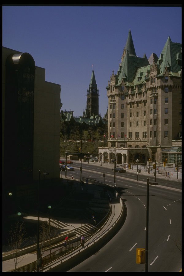 242057 Chateau Laurier And Parliament Hill A4 Photo Print