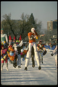 242061 Winter, Fun Seekers A4 Photo Print