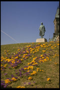 242066 Sir Wilfrid Laurier Statue, Parliament Hill A4 Photo Print