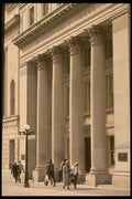 242067 Banking On Sparks Street Mall A4 Photo Print