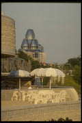 242079 Outdoor Cafe, Museum Of Civilisation A4 Photo Print