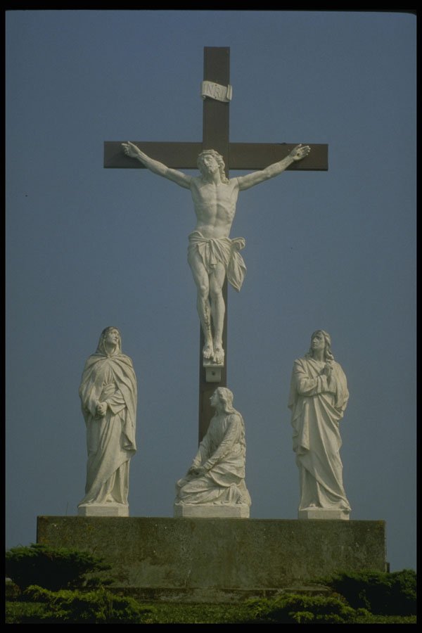 243048 Comeauville Cemetery A4 Photo Print