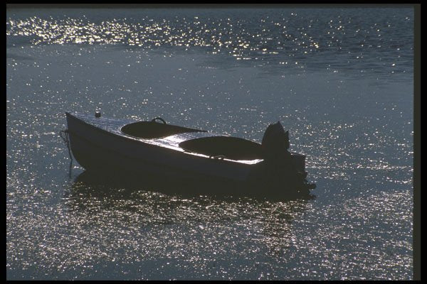 243087 Cedar Boat A4 Photo Print