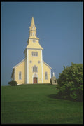 243093 Church, Saint Marie A4 Photo Print