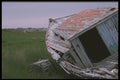 243096 Beached Boat A4 Photo Print