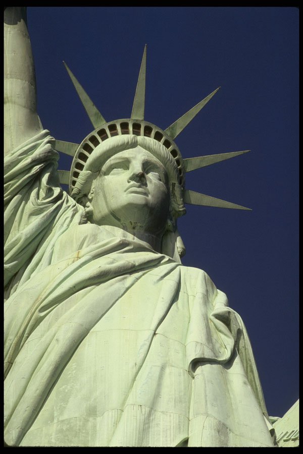 244000 Statue Of Liberty A4 Photo Print