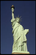 244001 Statue Of Liberty A4 Photo Print