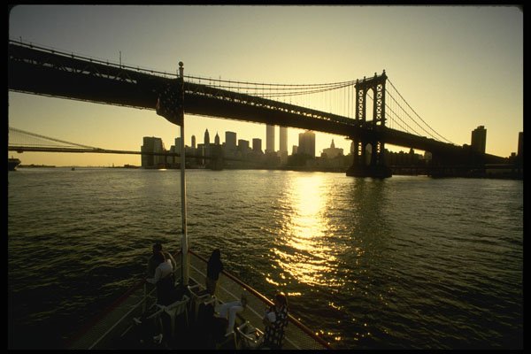 244010 Manhattan, Downtown A4 Photo Print