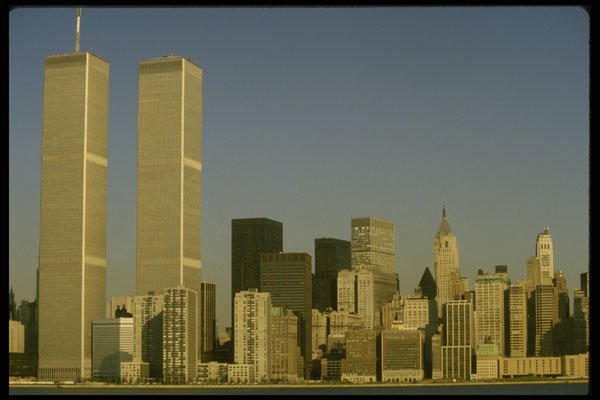 244015 Manhattan, Downtown A4 Photo Print