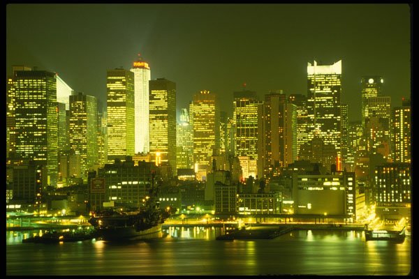 244017 Manhattan, Midtown A4 Photo Print