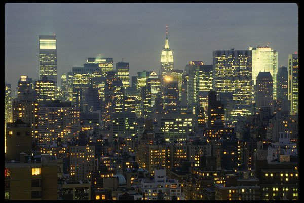 244018 Manhattan, Midtown A4 Photo Print