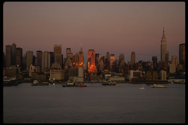 244020 Manhattan, Midtown A4 Photo Print