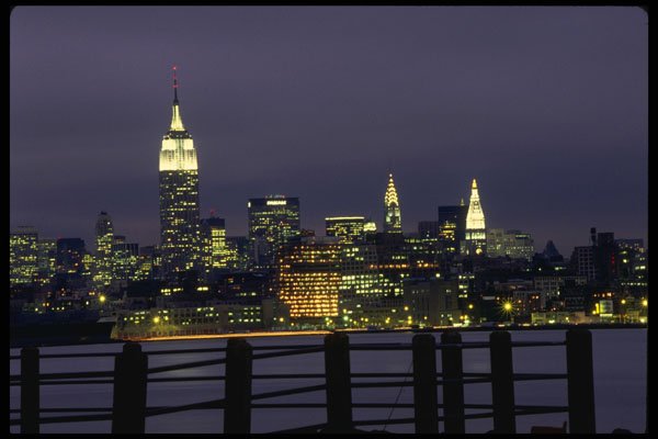 244023 Manhattan, Midtown A4 Photo Print