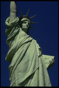 244036 Statue Of Liberty A4 Photo Print