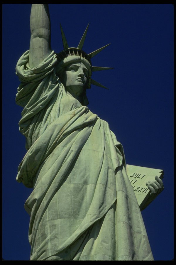 244036 Statue Of Liberty A4 Photo Print
