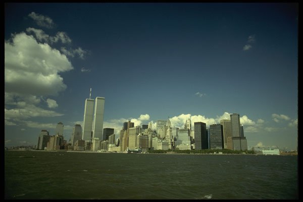 244047 Midtown From New Jersey A4 Photo Print