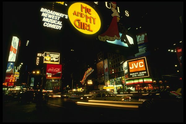 244052 Times Square, Before Renovations A4 Photo Print