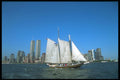 244054 South St. Seaport Museum, Pioneer Sailing In Harbor A4 Photo Print