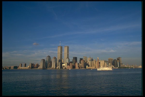 244062 Manhattan, Downtown A4 Photo Print