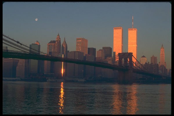 244072 Morning Over Downtown A4 Photo Print